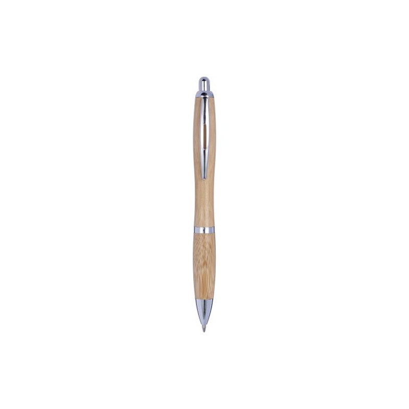 Stylo bille  en bambou personnalisé Carson Matières : bambou Couleurs : brun