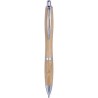 Stylo bille  en bambou personnalisé Carson Matières : bambou Couleurs : brun