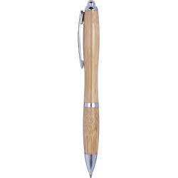 Stylo bille  en bambou personnalisé Carson Matières : bambou Couleurs : brun cadeau entreprise pas cher