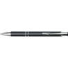 Stylo bille en métal personnalisable Yvette Matières : aluminium Couleurs : noir