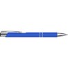 Stylo bille en métal personnalisable Yvette Matières : aluminium Couleurs : bleu cobalt marquage laser ultra précis