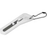 Cutter pratique en plastique personnalisé pour bureau Julien Matières : métal Couleurs : blanc livraison express 24h 48h