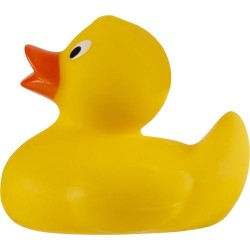 Canard ludique en PVC publicitaire - Mirta Matières : plastique Couleurs : jaune goodies publicitaire événementiel
