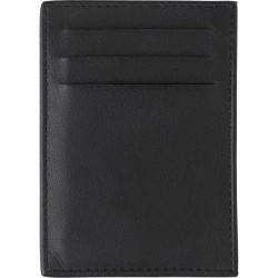 Porte-cartes RFID en cuir personnalisé Logan Matières : cuir Couleurs : noir cadeau entreprise pas cher