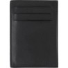 Porte-cartes RFID en cuir personnalisé Logan Matières : cuir Couleurs : noir cadeau entreprise pas cher