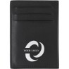 Porte-cartes RFID en cuir personnalisé Logan Matières : cuir Couleurs : noir goodies publicitaire événementiel