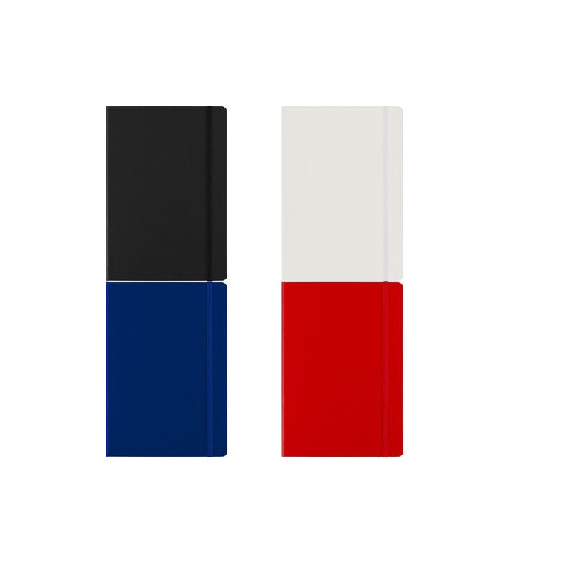 Carnet A5 Élégant de 128 pages lignées - Chanelle Matières : papier Couleurs : blanc livraison express 24h 48h