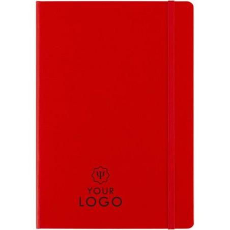 Carnet A5 Élégant de 128 pages lignées - Chanelle Matières : papier Couleurs : blanc goodies entreprise design
