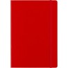 Carnet A5 Élégant de 128 pages lignées - Chanelle Matières : papier Couleurs : rouge personnalisable avec votre logo