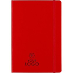 Carnet A5 Élégant de 128 pages lignées - Chanelle Matières : papier Couleurs : rouge accessoire événementiel unique