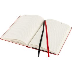 Carnet A5 Élégant de 128 pages lignées - Chanelle Matières : papier Couleurs : rouge goodies publicitaire événementiel