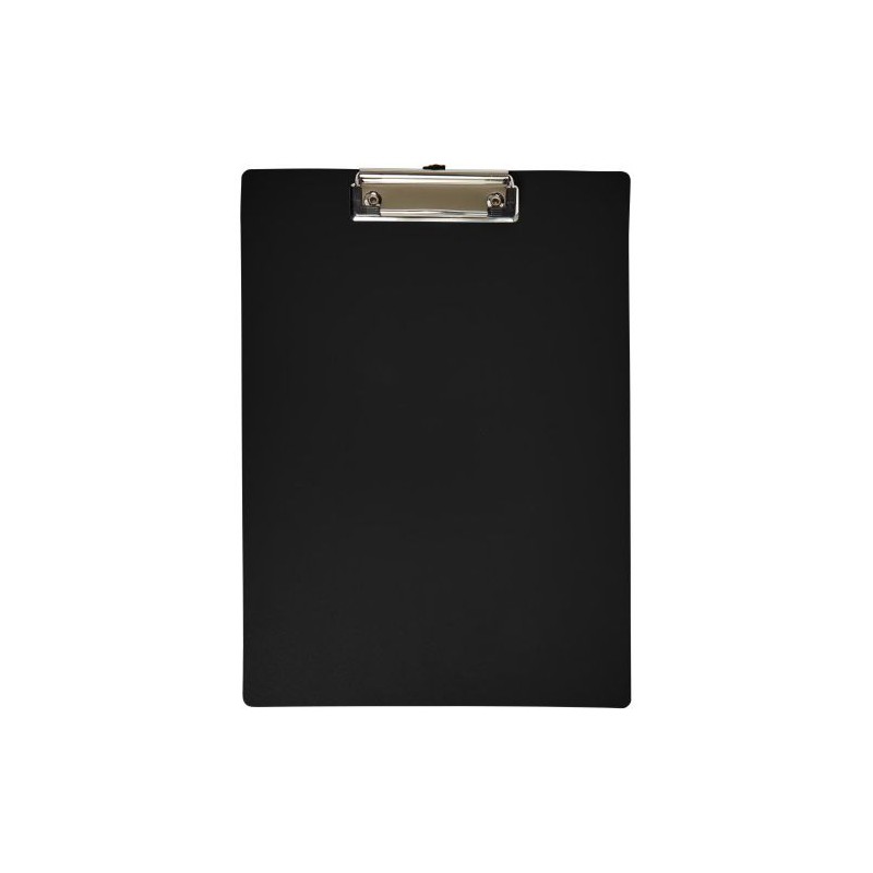 Clipboard A4 en plastique  - Nushi Matières : plastique Couleurs : noir