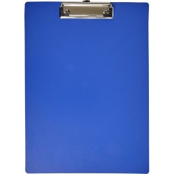 Clipboard A4 en plastique  - Nushi Matières : plastique Couleurs : bleu cobalt goodies publicitaire événementiel