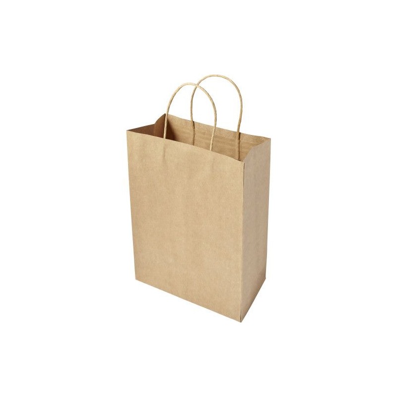 Sac Éco-responsable Personnalisé en Papier - Marina Matières : papier Couleurs : brun goodies publicitaire événementiel