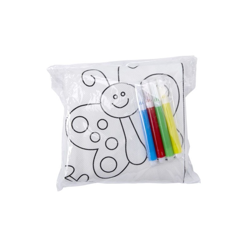 Tablier à Colorier avec 4 Feutres - Créativité Assurée