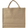 Sac shopping personnalisable en toile de jute - Ridley Matières : jute Couleurs : brun personnalisable avec votre logo