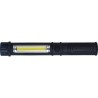 Torche LED COB Personnalisée en ABS - Dimitri Matières : plastique Couleurs : noir marquage laser ultra précis