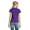 T-Shirt Femme Personnalisé 190g Confort et Style - Imperial Women Matières : coton Taille textile : XL Couleurs : violet foncé g