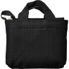 Sac Shopping Pliable Éco-responsable Personnalisé - Wes Matières : tissu Couleurs : noir
