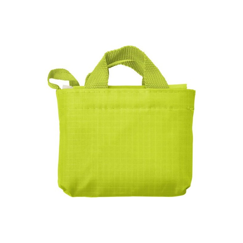 Sac Shopping Pliable Éco-responsable Personnalisé - Wes Matières : tissu Couleurs : noir cadeau collaborateur premium