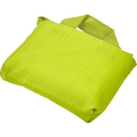 Sac Shopping Pliable Éco-responsable Personnalisé - Wes Matières : tissu Couleurs : noir cadeau entreprise pas cher