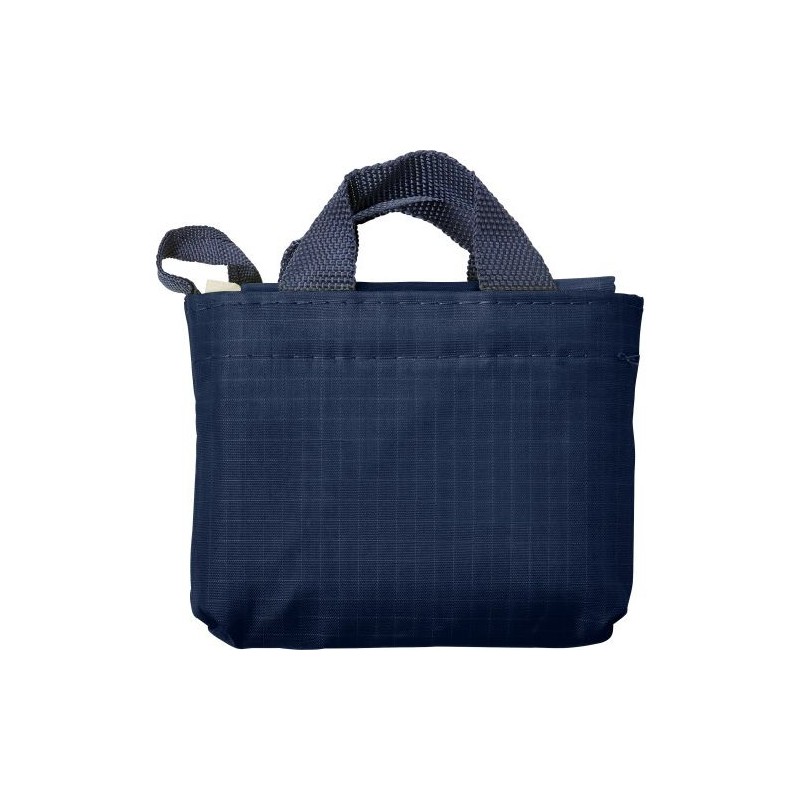 Sac Shopping Pliable Éco-responsable Personnalisé - Wes Matières : tissu Couleurs : bleu goodies publicitaire événementiel