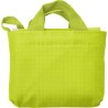 Sac Shopping Pliable Éco-responsable Personnalisé - Wes Matières : tissu Couleurs : rouge accessoire événementiel unique
