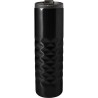 Bouteille isotherme personnalisée en acier de 450 ml - Kamir Matières : acier inoxydable Couleurs : noir