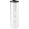 Bouteille isotherme personnalisée en acier de 450 ml - Kamir Matières : acier inoxydable Couleurs : blanc personnalisable avec v