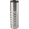 Bouteille isotherme personnalisée en acier de 450 ml - Kamir Matières : acier inoxydable Couleurs : blanc accessoire événementie