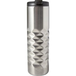 Bouteille isotherme personnalisée en acier de 450 ml - Kamir Matières : acier inoxydable Couleurs : noir 2