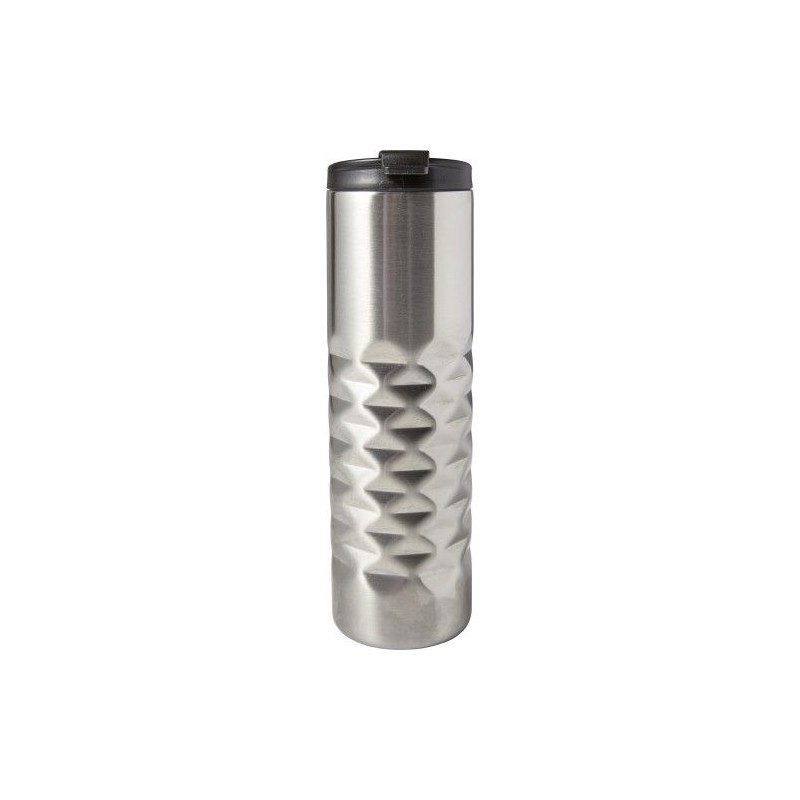 Bouteille isotherme personnalisée en acier de 450 ml - Kamir Matières : acier inoxydable Couleurs : argenté cadeau entreprise pa