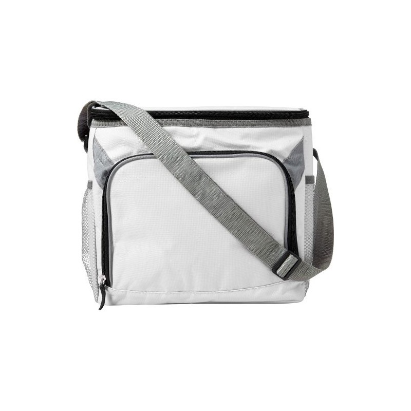 Sac isotherme personnalisable en polyester - Lance Matières : polyester Couleurs : blanc