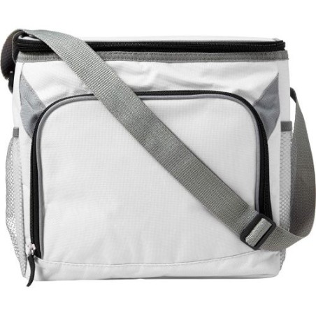 Sac isotherme personnalisable en polyester - Lance Matières : polyester Couleurs : blanc