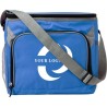Sac isotherme personnalisable en polyester - Lance Matières : polyester Couleurs : vert citron marquage couleur éclatante