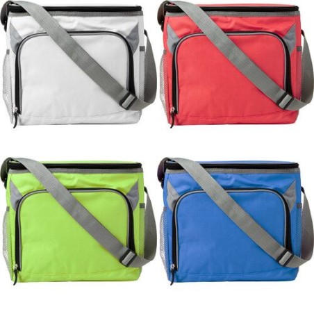 Sac isotherme personnalisable en polyester - Lance Matières : polyester Couleurs : bleu cobalt objet promotionnel éco-responsabl