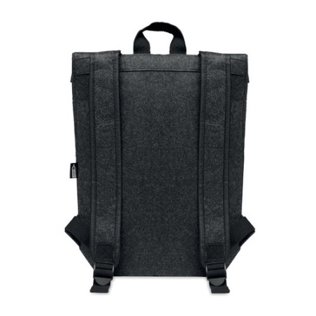 Sac à dos  en feutre RPET personnalisé INDICO PACK Matières : PET recyclé Couleurs : pierre impression haute définition