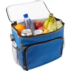 Sac isotherme personnalisable en polyester - Lance Matières : polyester Couleurs : bleu cobalt objet promotionnel éco-responsabl