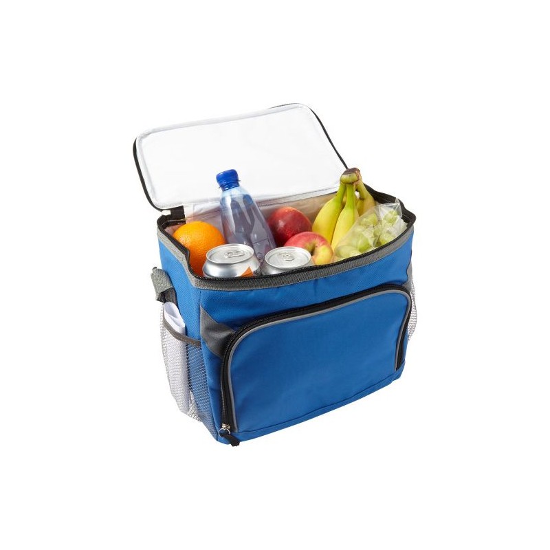 Sac isotherme personnalisable en polyester - Lance Matières : polyester Couleurs : bleu cobalt objet promotionnel éco-responsabl