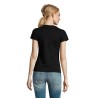 T-Shirt Femme Personnalisé 190g Confort et Style - Imperial Women Matières : coton Taille textile : 3XL Couleurs : noir profond 