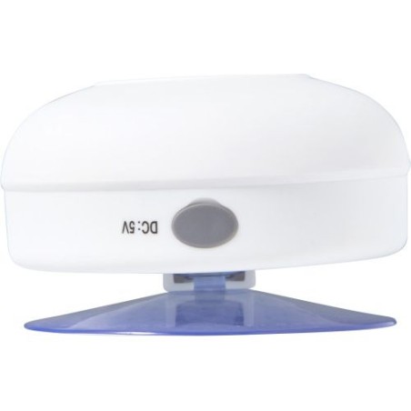 Enceinte Bluetooth étanche personnalisée - Jude Matières : plastique Couleurs : rouge objet promo petit budget