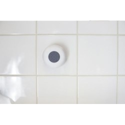 Enceinte Bluetooth étanche personnalisée - Jude Matières : plastique Couleurs : vert citron cadeau entreprise pas cher