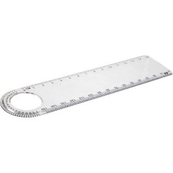 Règle en plastique durable 15 cm - Ashlyn Matières : plastique Couleurs : naturel goodies publicitaire événementiel