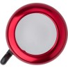 Sonnette de vélo personnalisée économique Babette - Accessoire pratique Matières : aluminium Couleurs : rouge personnalisable av
