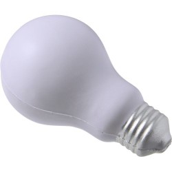 Ampoule Anti-Stress Personnalisée Économique - Arianna Matières : plastique Couleurs : blanc goodies publicitaire événementiel