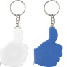 Porte-clés Publicitaire avec Mètre Ruban Unique Nassir Matières : métal Couleurs : blanc personnalisable avec votre logo