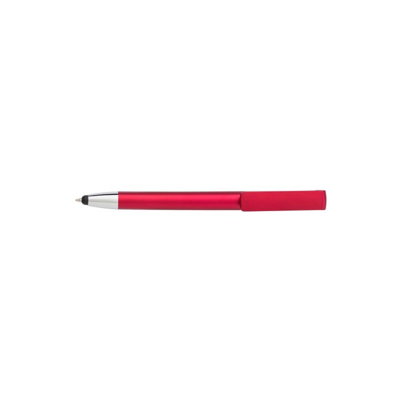 Stylo bille personnalisé élégant et économique pour smartphone - Calvin Matières : plastique Couleurs : blanc personnalisation s
