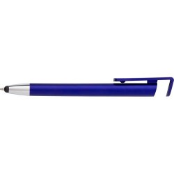 Stylo bille personnalisé élégant et économique pour smartphone - Calvin Matières : plastique Couleurs : bleu accessoire événemen