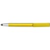 Stylo bille personnalisé élégant et économique pour smartphone - Calvin Matières : plastique Couleurs : jaune personnalisable av
