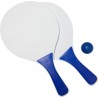 Set de 2 raquettes de plage en bois personnalisées économiques Eliza Matières : MDF Couleurs : bleu